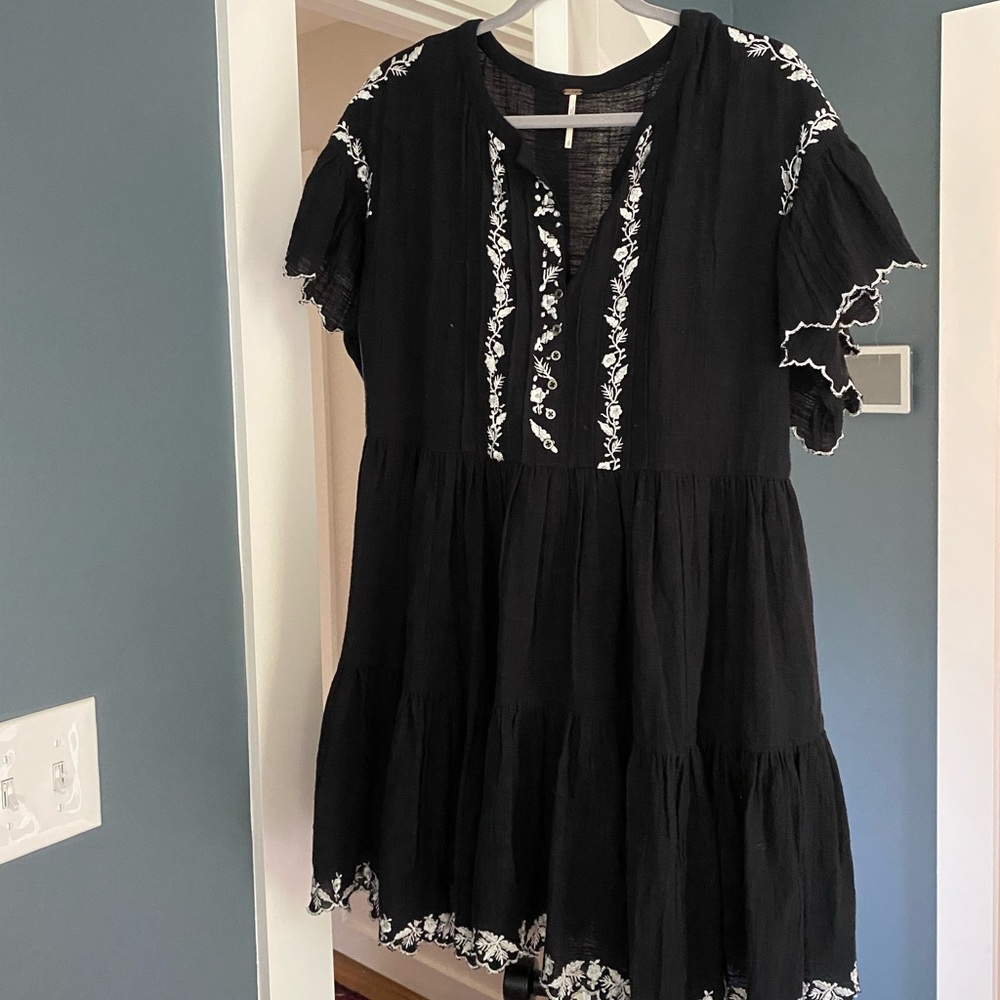 Free People Santiago embroidered dress